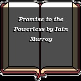 Promise to the Powerless