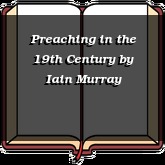 Preaching in the 19th Century