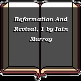 Reformation And Revival, 1