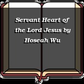 Servant Heart of the Lord Jesus