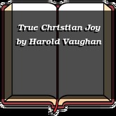 True Christian Joy