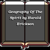 Geography Of The Spirit