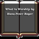 What is Worship