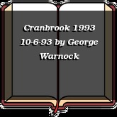 Cranbrook 1993 10-6-93