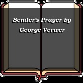 Sender's Prayer