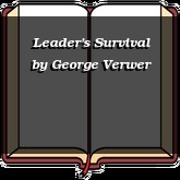 Leader's Survival