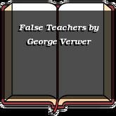 False Teachers