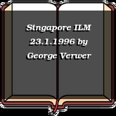 Singapore ILM 23.1.1996