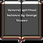 General spiritual balance