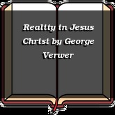 Reality in Jesus Christ