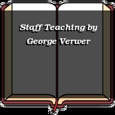 Staff Teaching