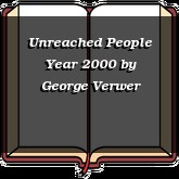 Unreached People Year 2000