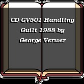 CD GV501 Handling Guilt 1988