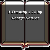 I Timothy 4-12