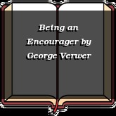 Being an Encourager
