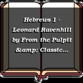 Hebrews 1 - Leonard Ravenhill
