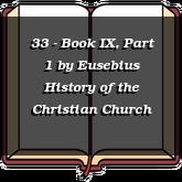 33 - Book IX, Part 1