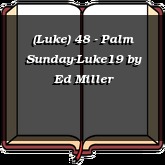 (Luke) 48 - Palm Sunday-Luke19
