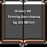 (Luke) 46 - Trinity-Zacchaeus