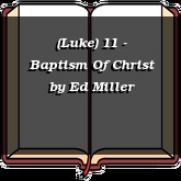 (Luke) 11 - Baptism Of Christ