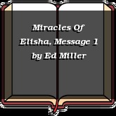 Miracles Of Elisha, Message 1