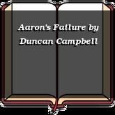Aaron's Failure