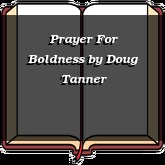 Prayer For Boldness