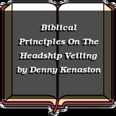 Biblical Principles On The Headship Veiling