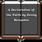 A Declaration of the Faith