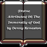 (Divine Attributes) 06 The Immensity of God