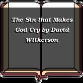 The Sin that Makes God Cry