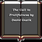 The Call to Fruitfulness