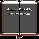 Jonah - Part 4