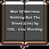 Man Of Sorrows, Nothing But The Blood (Live)