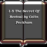 1.5 The Secret Of Revival