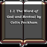 1.1 The Word of God and Revival