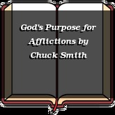 God's Purpose for Afflictions
