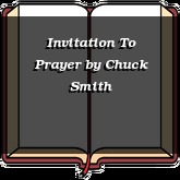 Invitation To Prayer