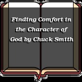 Finding Comfort in the Character of God