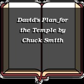 David's Plan for the Temple