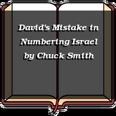 David's Mistake in Numbering Israel