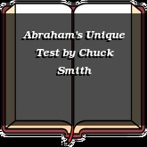 Abraham's Unique Test