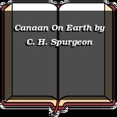 Canaan On Earth