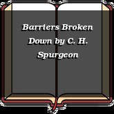 Barriers Broken Down