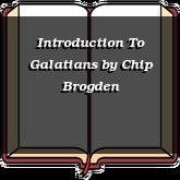 Introduction To Galatians