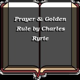 Prayer & Golden Rule