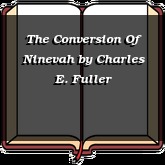 The Conversion Of Ninevah