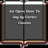 An Open Door To Joy