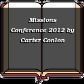 Missions Conference 2012