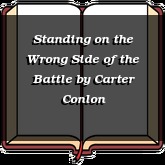 Standing on the Wrong Side of the Battle